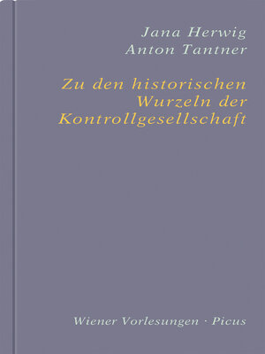 cover image of Zu den historischen Wurzeln der Kontrollgesellschaft